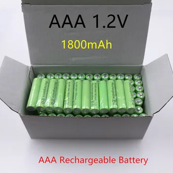 100% нова батерия aaa 1800mah ni-mh 1,2 V aaa battery 3a ni-mh батерия за фотоапарат-играчки