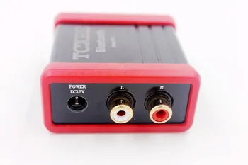 12 vdc, Безжичен Bluetooth-съвместими аудиоприемник, кутия RCA за автомобилен усилвател и високоговорители, изменено