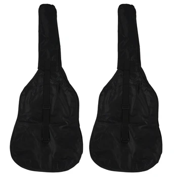 2X, 38-инчовата чанта за китара от плат Оксфорд, наплечная на живо чанта, калъф с джоб, китара резервни части и аксесоари