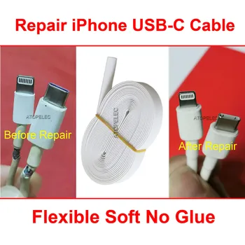 3: 1 Свиване тръба За ремонт на iPhone, iPad 11/12/13 Pro Max Type-C USB-C 18 W Кабел за бързо зареждане, ръкав, Амбалажна хартия, Тел
