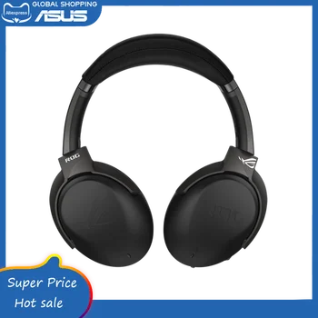 ASUS ROG Strix Go БТ 3,5 мм Жак Bluetooth Детска Слушалки AI Mic Безжични Слушалки За PC/ MAC/ PS4/ PS5/Nintendo/Xbox