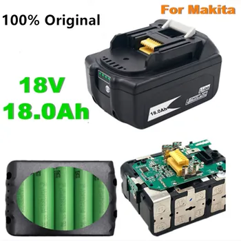 BL1860 Акумулаторна Батерия 18 V 18000mAh Литиево-йонна за Makita 18v Батерия BL1840 BL1850 BL1830 BL1860B LXT 400 + зарядно устройство