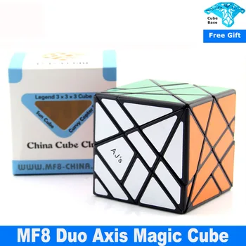 MF8 Duo Ос Magic Speed Cube 62 мм Професионален модул за Обучение Магистралата Кубче Странна Форма, Играчка-Пъзел за Деца, Подарък за Коледа