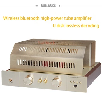 Sunbuck 200 + 200 W 2,0 высокомощный Bluetooth USB с Декодиране Без загуба hifi 6U1 6F2 5Z2P Клиенти Цифров Усилвател на Звука на Аудио