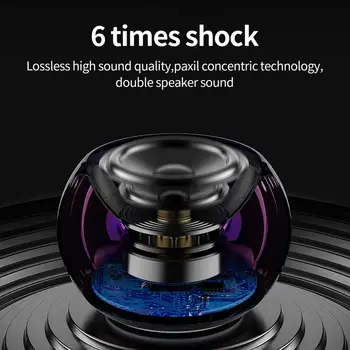 Висококачествен Високоговорител Безжична звукова кутия без загуба на Bluetooth-совместимости5.0 Mini Multifunctional Sound Box за високоговорителя на закрито