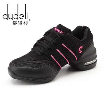 Гореща разпродажба 2022 EU35-44, спортни обувки с меки подметки, дишащи танцови обувки, маратонки за жени, тренировочная обувки, модерни танци, джаз обувки