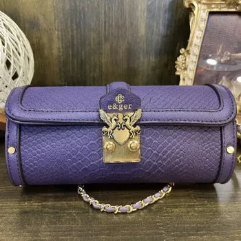 Луксозна дамска чанта-цилиндър 2023, Нова универсална модни мини чанта на верига с катарама, чанти за едно рамо, Вас Gg Cc