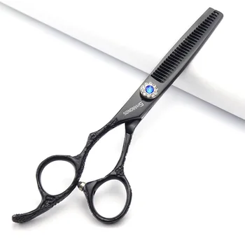 Машинки за подстригване на коса за професионални фризьори - това е 6-инчов плосък ножици, ножици, без зъби, машинки за подстригване на коса с тънък стълб,