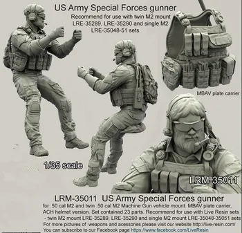 Миниатюри войници от специалните сили на САЩ в мащаб 1/35, набор от модели от смола, статуетка, Безплатна Доставка