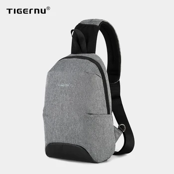 Многофункционална RFID анти-кражба на чанта Tigernu Водоустойчив дамски лека мини чанта на рамото Модерни висококачествени ципове