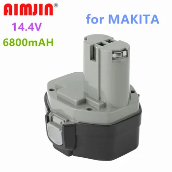 Нова Батерия за електрически инструменти 14,4 6800 mah NI-MH за MAKITA 14,4 v акумулаторна Батерия за Makita PA14, 1422, 1420, 192600-1, 6281D 6280D