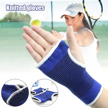 НОВИ ръкавици за фитнес, защита на китките, мини плетени ръкавици за тенис спортове