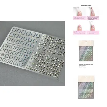 Стикер за маникюр Отлична красива гипоаллергенная стикер за нокти, за да проверите за дизайн нокти за момичета Стикер за маникюр