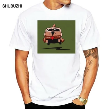 Тениска Dumb & Dumber Dog Van S-XXL # Зелена подарък тениска с принтом, Риза в стил хип-хоп, горещи тениски shubuzhi