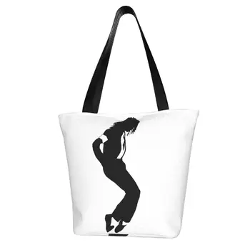 Чанта Michael Jacksons, чанти MJ с горната дръжка, тази тенденция тийнейджърката Чанта-тоут, благородна жена градинска Чанта с принтом, големи дамски Чанти
