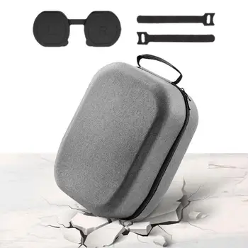 Чанта за съхранение В Комплекта са Включени Защитен Калъф за Обектива, Чанта За съхранение, Бинтове За Съхранение на виртуална слушалки, Защита на дръжки за Виртуална Реалност, Твърда Чанта За PSVR2