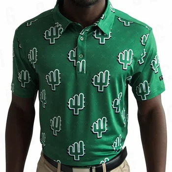 Новост 2023, мъжка риза за голф, поло Риза, Облекло за алпинизъм, бързо съхнещи блузи, тактически ризи с къс ръкав, От Трико